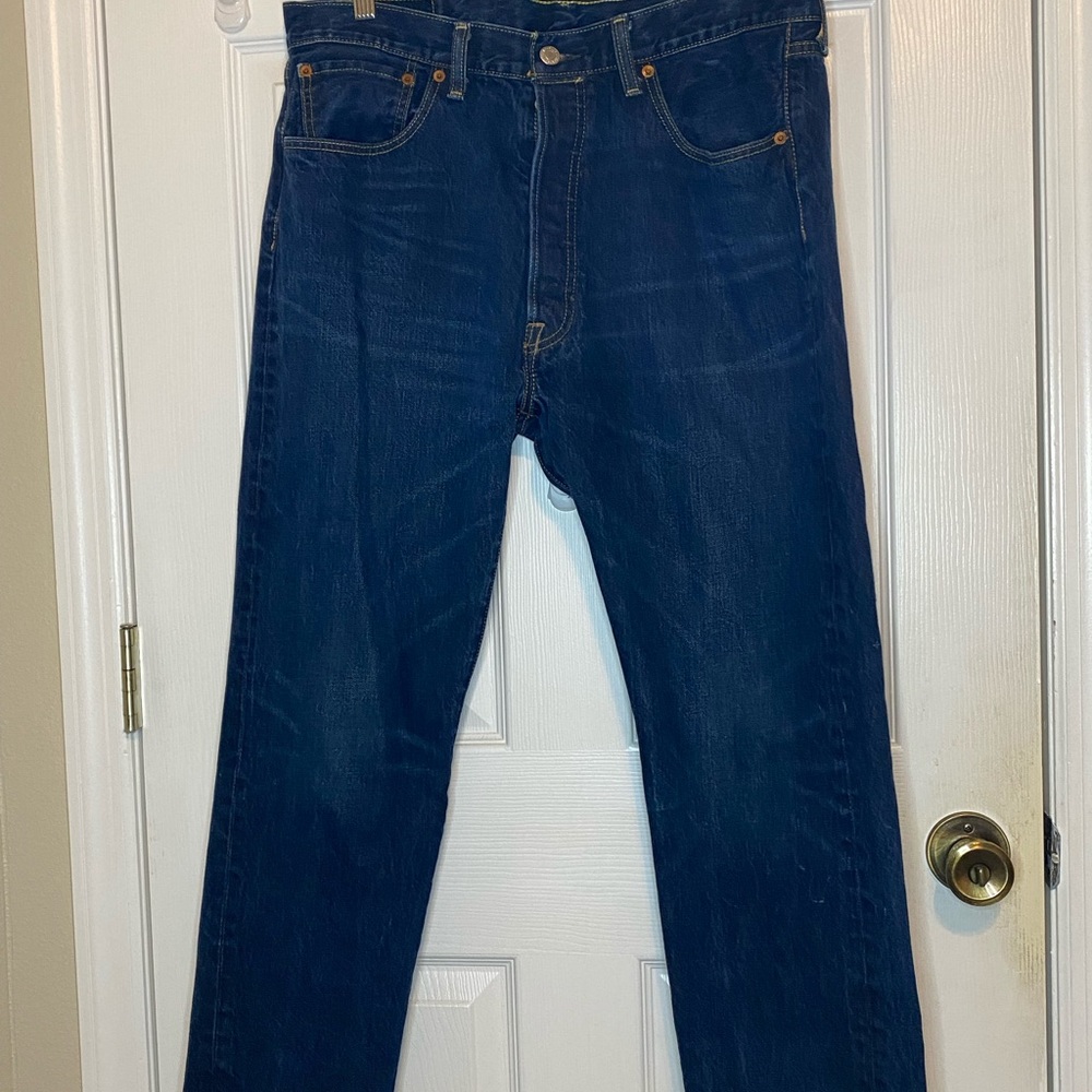 Levi’s 501 button-fly jeans 36x30